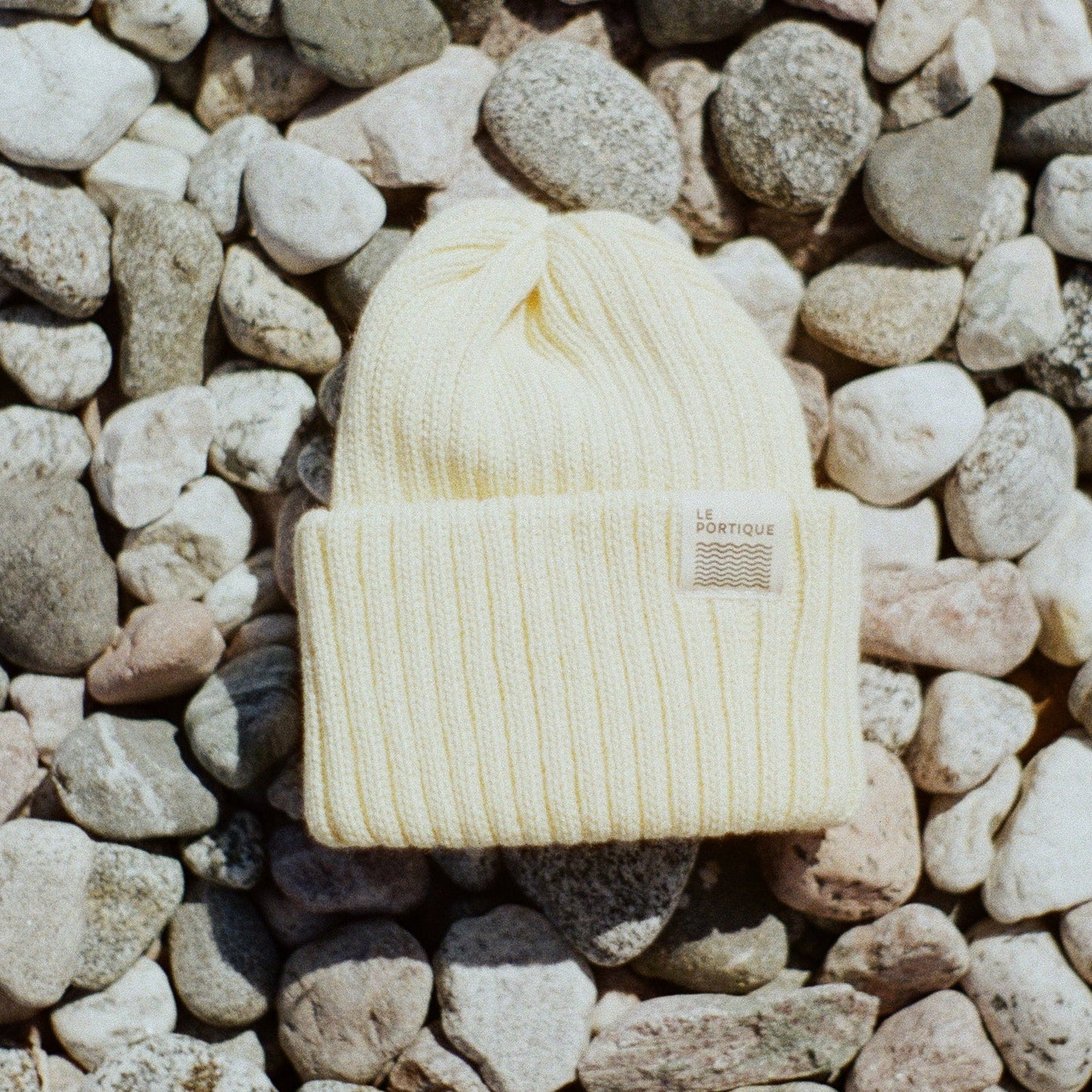 Tuque maritime enfant - jaune beurré