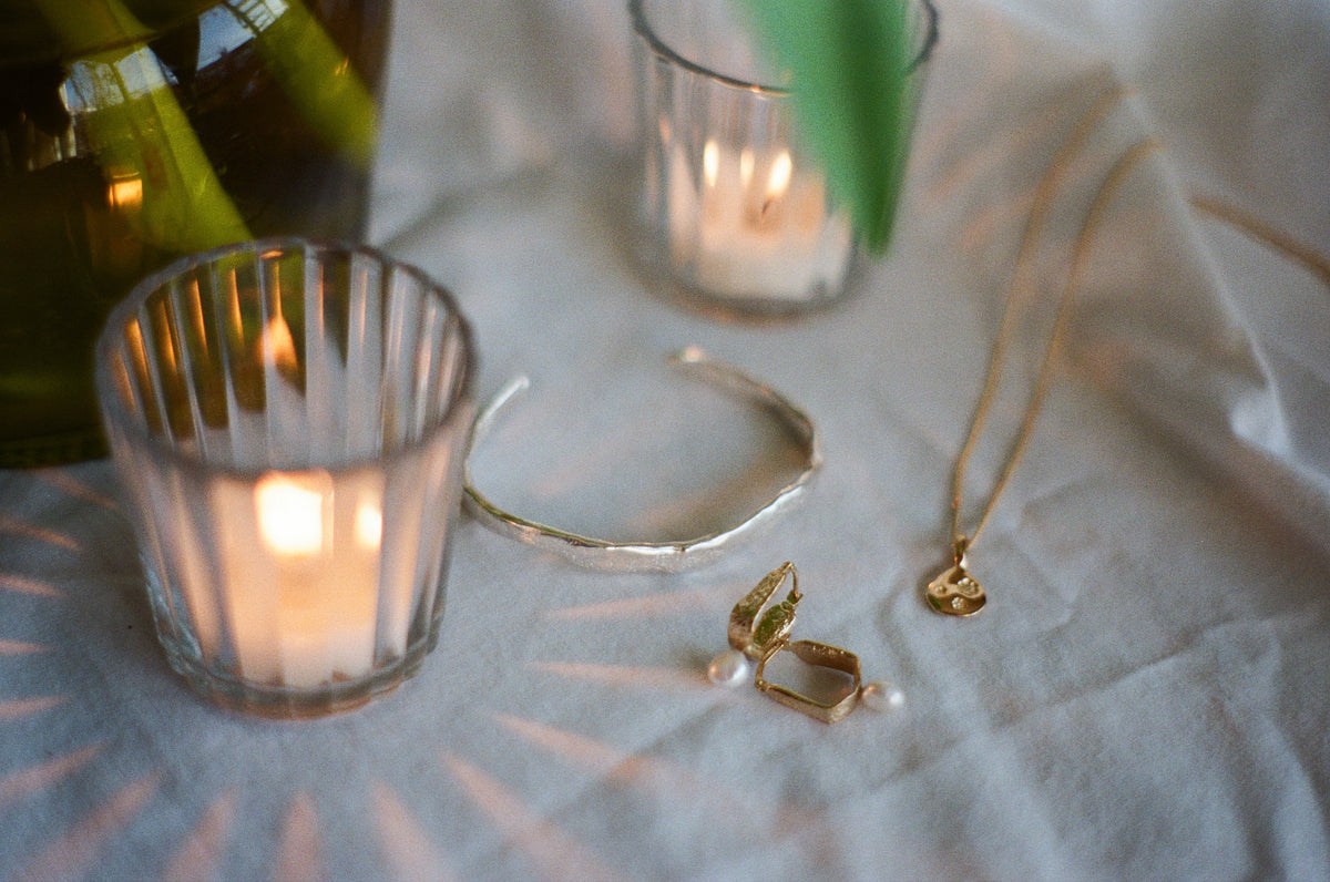 Pendentif Prairie or vermeil