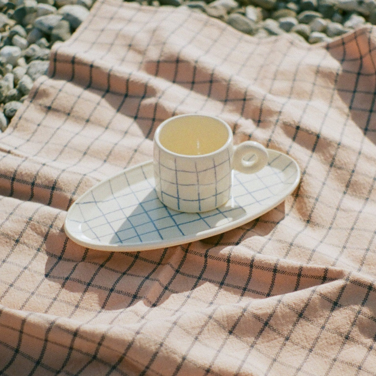 Assiette ovale PIC-NIC - Dompierre