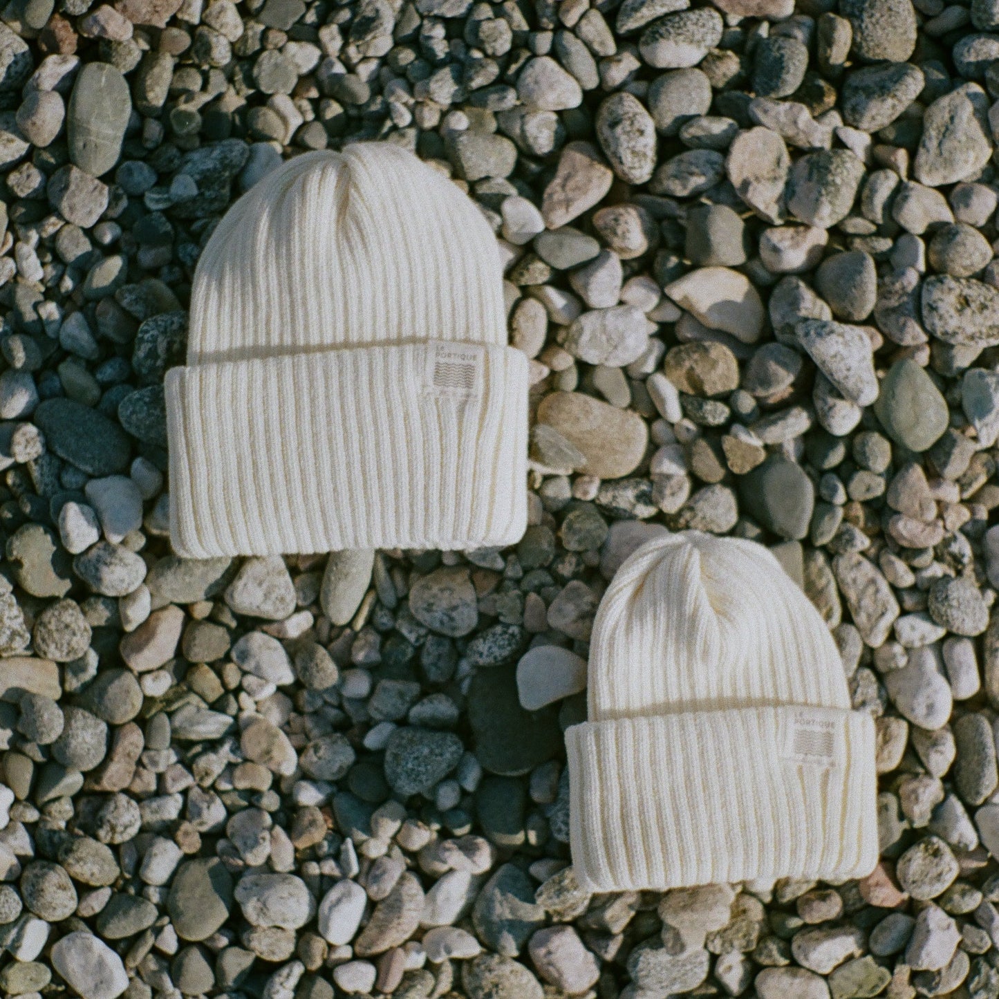 Tuque maritime enfant - crème