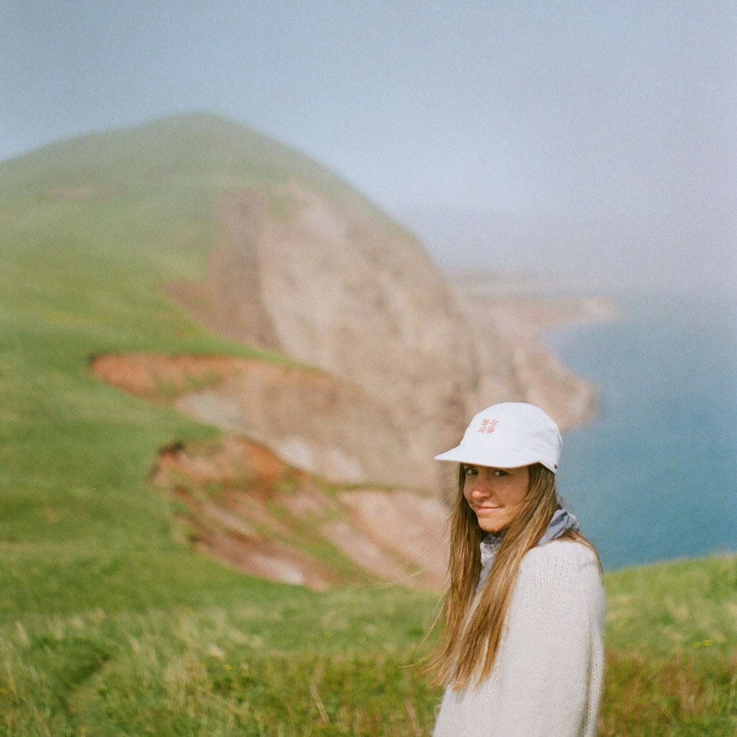 Casquette fleurie Ciele x Le Portique - Blanc