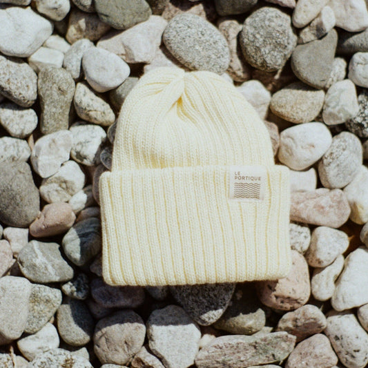 Tuque maritime enfant - jaune beurré