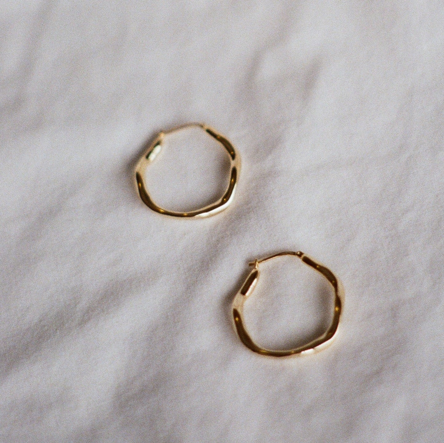 Grands Hoops SALIN or vermeil