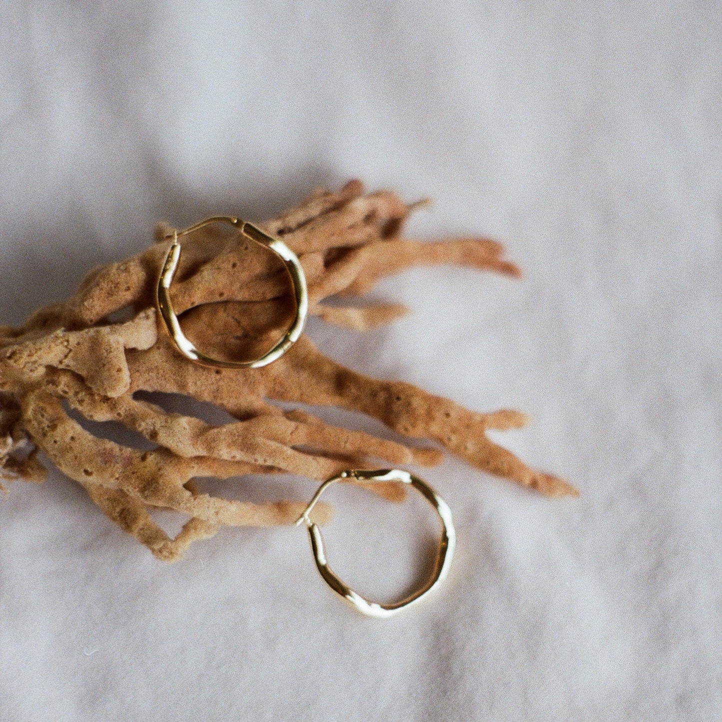 Grands Hoops SALIN or vermeil