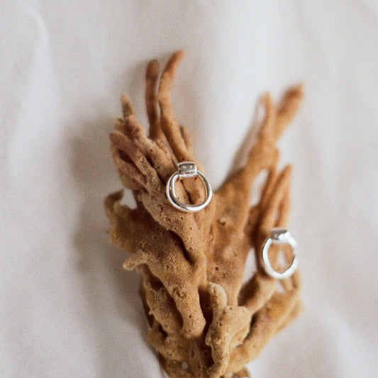 Petits Studs GOÉMON argent