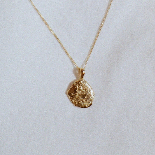 Pendentif PARCELLE or vermeil