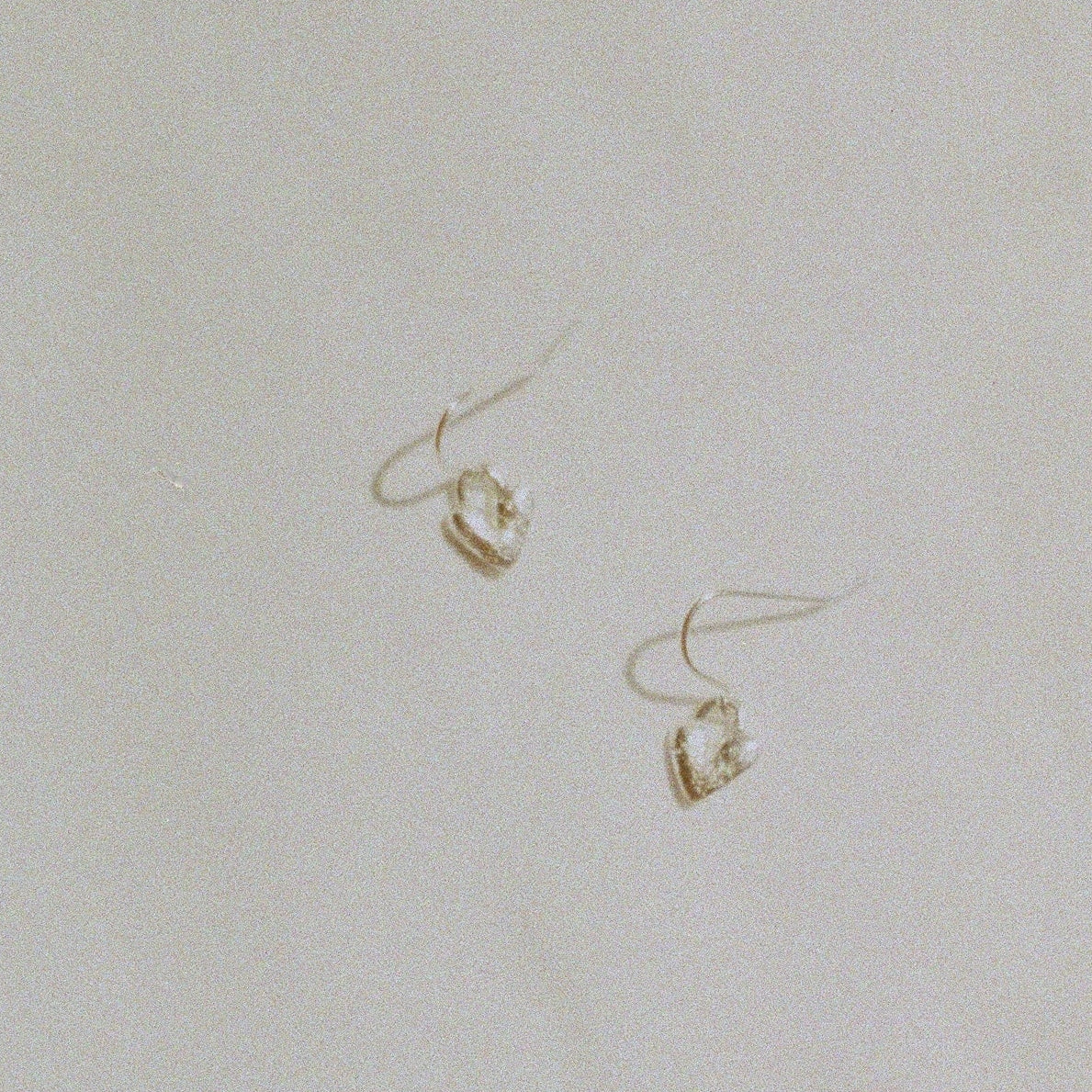 Boucles crochets AMORE argent