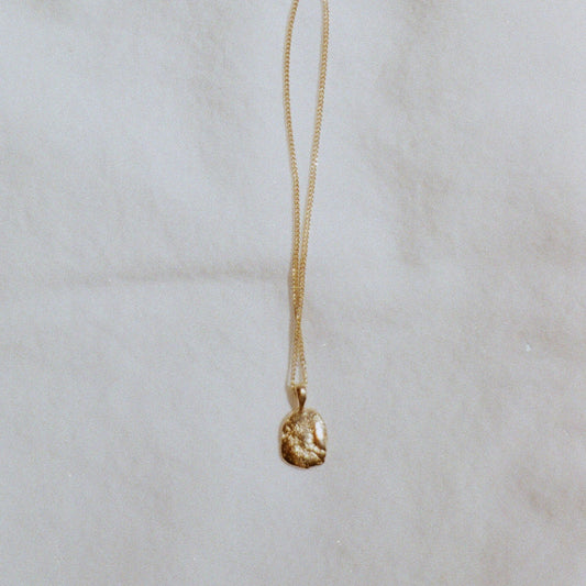 Pendentif FALAISE or vermeil