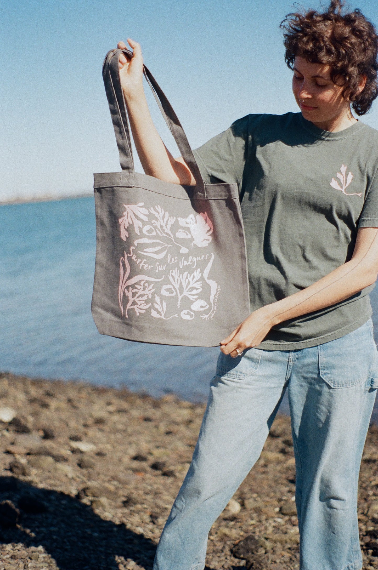 Sac en toile SURFER SUR LES VALGUES