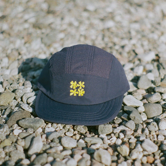Casquette fleurie Ciele x Le Portique - Marine