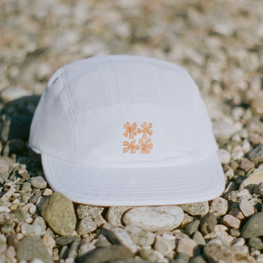 Casquette fleurie Ciele x Le Portique - Blanc