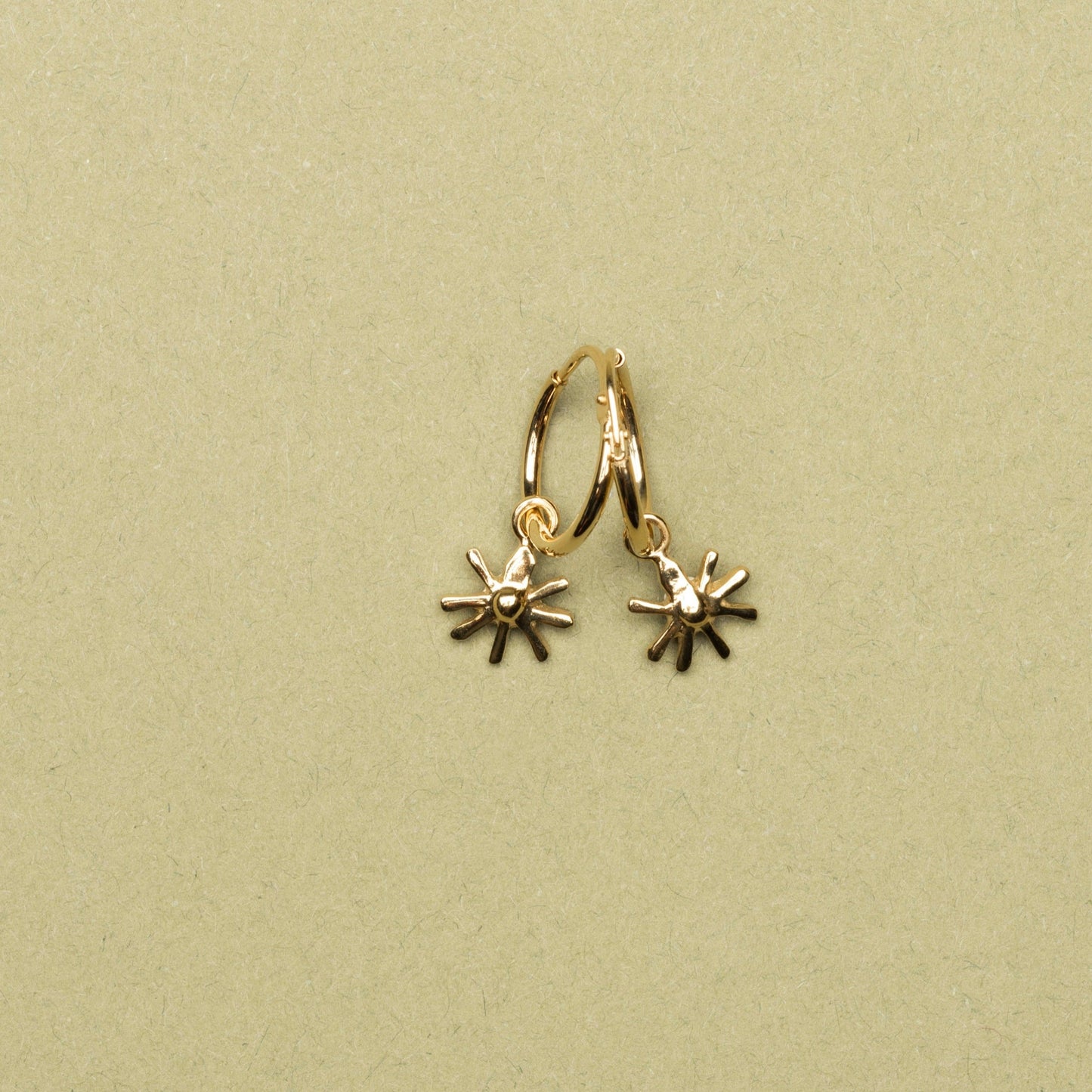 Minis Anneaux Marguerite or vermeil