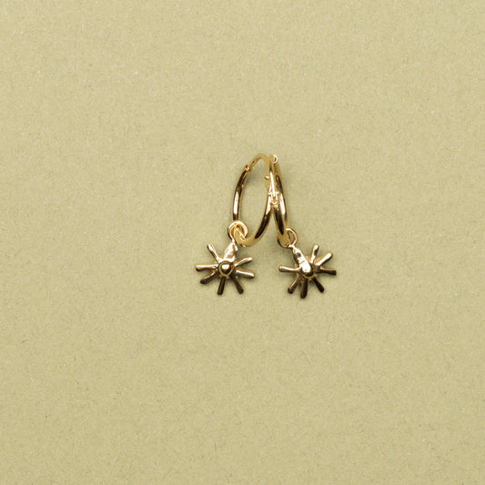 Minis Anneaux Marguerite or vermeil