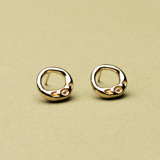 Studs Ombelle or vermeil