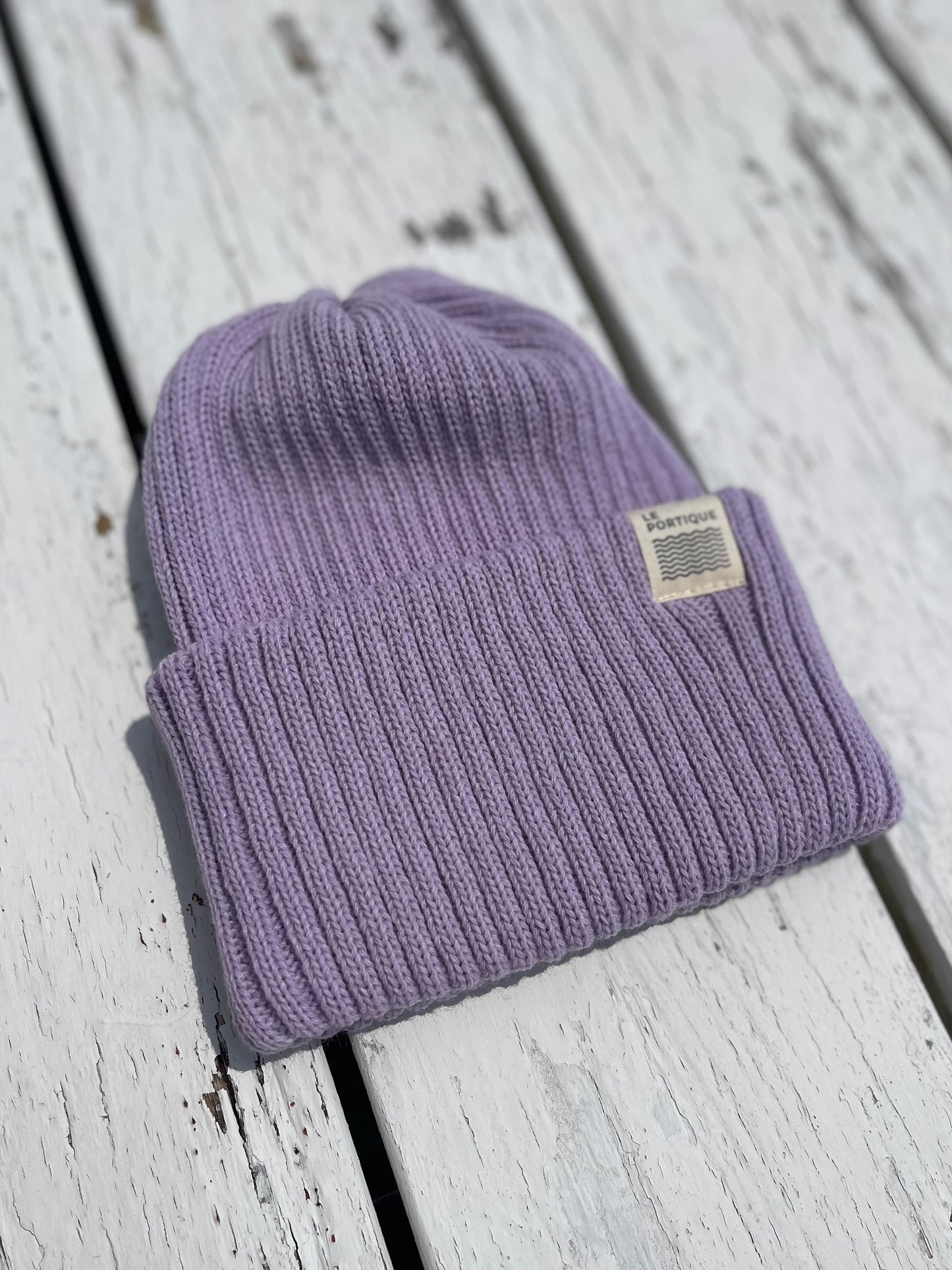 Tuque maritime adulte lilas