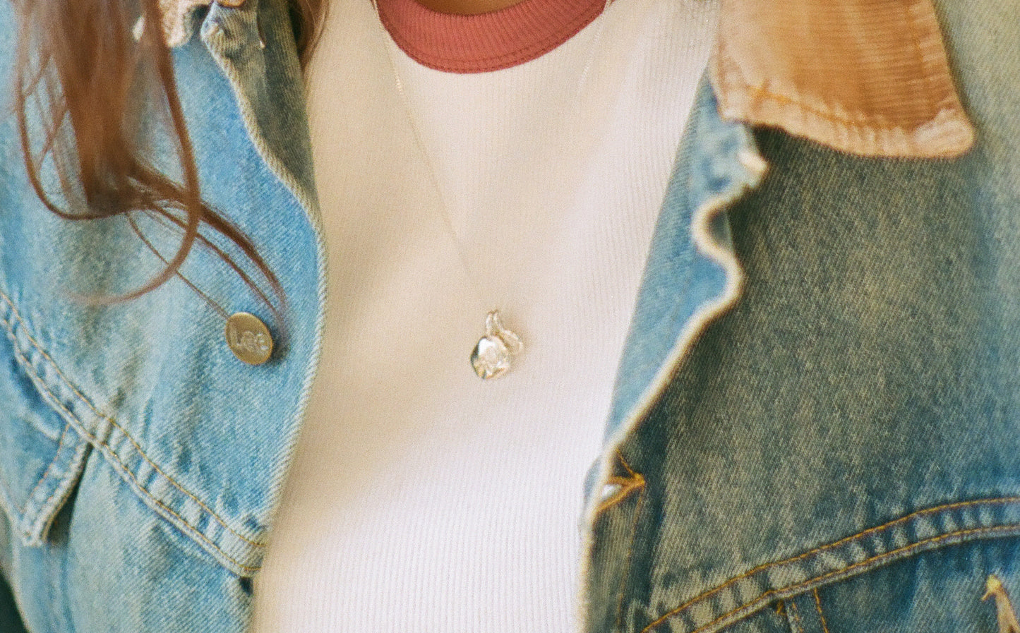 Pendentif Chicorée argent