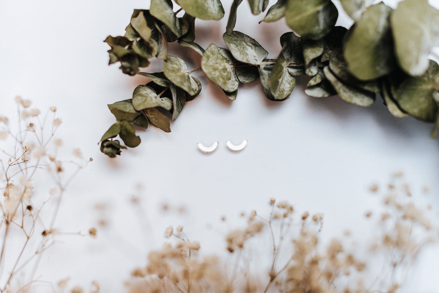 Studs Arc argent