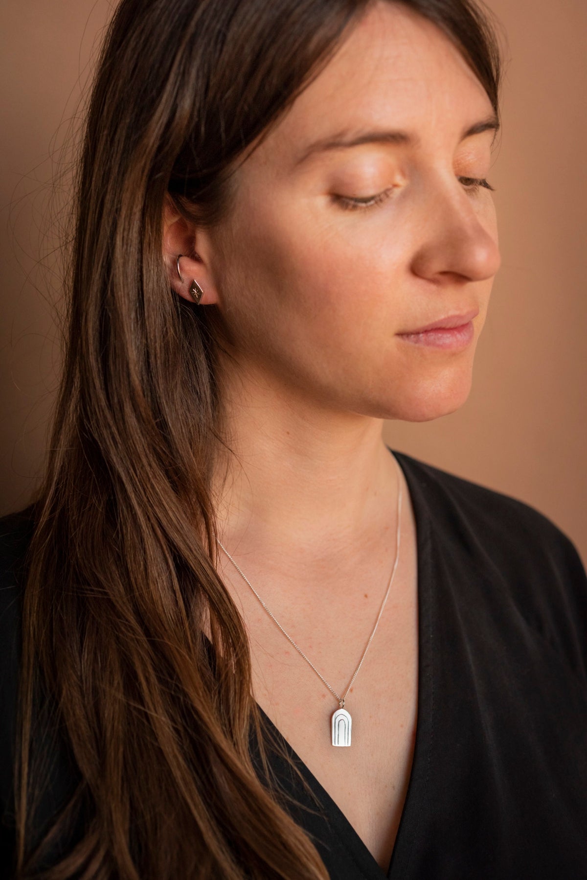 Pendentif DUNE argent